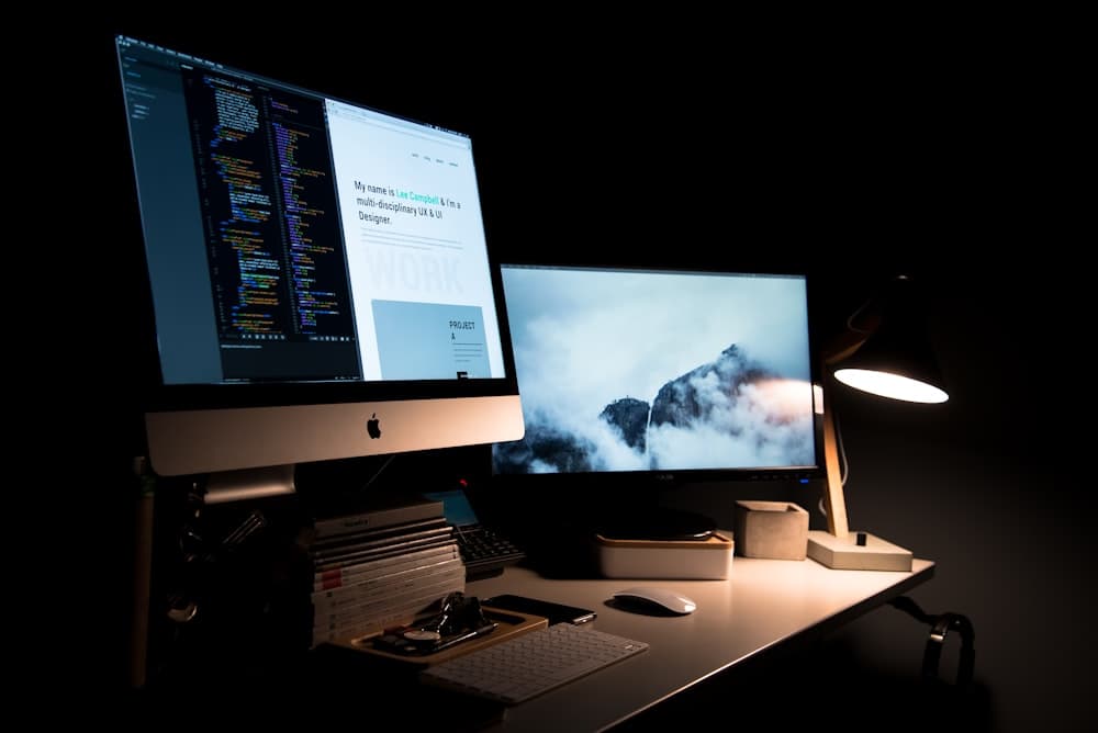 Landing page layout exploration on screen
