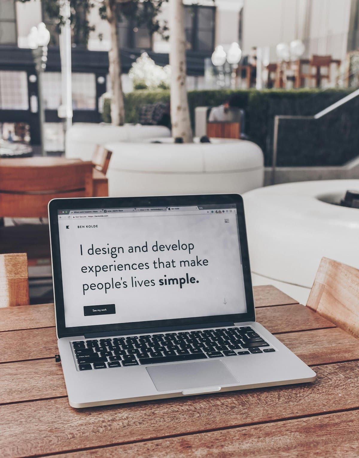 Editable CMS marketing website interface