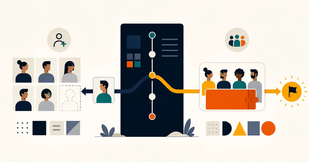 Software roadmap splitting between one specialist joining an existing team and a delivery pod owning a complete release