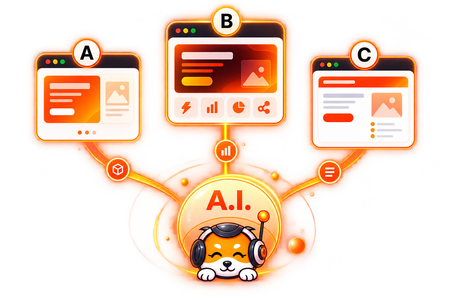 Leeonex landing page development optimization intelligence with analytics insights